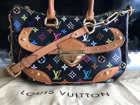 louis vuitton rita|LOUIS VUITTON Monogram Multicolor Rita Black .